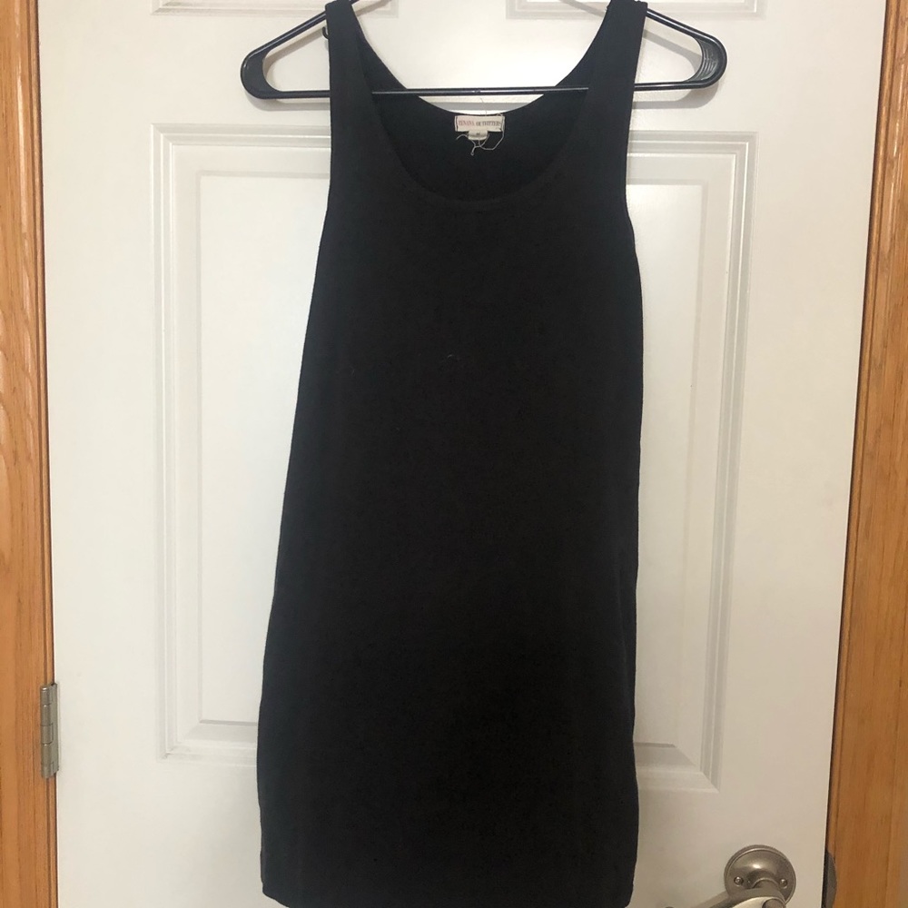 Black tank dress